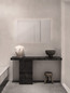 Preview: Nova Luce LED Spiegel Alda 53W warmweiss 3000K IP44 Aluminium Spiegelglas 120x70cm 9006027