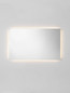 Preview: Nova Luce LED Spiegel Alda 53W warmweiss 3000K IP44 Aluminium Spiegelglas 120x70cm 9006027