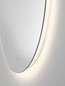 Preview: Nova Luce LED Spiegel Alda dimmbar 33W warmweiss 3000K IP44 Aluminium Spiegelglas Ø60cm 9006028