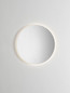 Preview: Nova Luce LED Spiegel Alda dimmbar 33W warmweiss 3000K IP44 Aluminium Spiegelglas Ø60cm 9006028