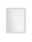 Preview: Nova Luce LED Spiegel Ural 29W warmweiss 3000K IP44 Aluminium Spiegelglas 80x60cm 9006037
