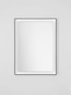 Preview: Nova Luce LED Spiegel Ural 29W warmweiss 3000K IP44 Aluminium Spiegelglas 80x60cm 9006037