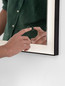 Preview: Nova Luce LED Spiegel Ural 29W warmweiss 3000K IP44 Aluminium Spiegelglas 80x60cm 9006037