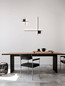 Preview: Nova Luce LED Wandleuchte Cross dimmbar 10W warmweiss 2700K Schwarz Aluminium 30x30cm 9006082