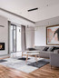 Preview: Nova Luce LED Pendelleuchte Strita dimmbar 40W warmweiss 3000K Schwarz Aluminium 150cm 9006088