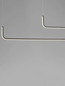 Preview: Nova Luce LED Pendelleuchte Strita dimmbar 40W warmweiss 3000K Schwarz Aluminium 150cm 9006088
