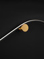 Preview: Nova Luce LED Wandleuchte Kima 20W warmweiss 3000K Schwarz Gold Aluminium 102x20cm 9006096