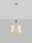 Preview: Nova Luce Pendelleuchte Damo E27 Mehrfarbig Metall Keramik Ø34cm 9009146