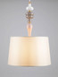 Preview: Nova Luce Pendelleuchte Damo E27 Mehrfarbig Metall Keramik Ø34cm 9009146