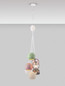 Preview: Nova Luce Pendelleuchte Meline 7-flammig 7xE14 Mehrfarbig Glas Metall Ø33cm 9009164