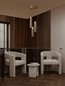 Preview: Nova Luce LED Pendelleuchte Sano 9W warmweiss 3000K Cognac Gold Glas Metall Ø30cm 9009168