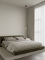 Preview: Nova Luce LED Pendelleuchte Oblo 3W warmweiss 3000K Bernstein Schwarz Glas Metall Ø16cm 9009173