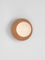 Preview: Nova Luce Wandleuchte Orbique G9 Karamell Opal Glas Keramik Ø22cm 9009212