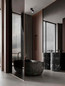Preview: Nova Luce Deckenleuchte Alma GU10 IP44 Schwarz Aluminium Ø8cm 9011313