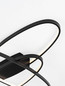 Preview: Nova Luce LED Deckenleuchte Ipon dimmbar 47W warmweiss 3000K Schwarz Stahl Aluminium 85x62cm 9011323