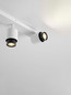 Preview: Nova Luce Deckenstrahler Ison schwenkbar 3-flammig 3xGU10 Weiß Metall 48x17cm 9011328