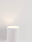 Preview: Nova Luce Wandleuchte Dazle G9 Weiß Aluminium Ø8cm 9011330