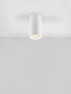 Preview: Nova Luce Deckenleuchte Mare GU10 Weiß Aluminium Ø5,5cm 9011332