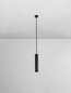 Preview: Nova Luce Pendelleuchte Mare GU10 Schwarz Aluminium Ø5,5cm 9011335