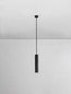 Preview: Nova Luce Pendelleuchte Mare GU10 Schwarz Aluminium Ø5,5cm 9011335