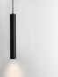 Preview: Nova Luce Pendelleuchte Ami GU10 Schwarz Aluminium Ø5,5cm 9011337