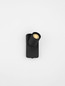Preview: Nova Luce Wandleuchte Cosmina schwenkbar GU10 Schwarz Aluminium Ø11cm 9011338