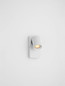 Preview: Nova Luce Wandleuchte Cosmina schwenkbar GU10 Weiß Aluminium Ø11cm 9011339