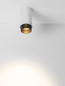 Preview: Nova Luce Deckenleuchte Nessi GU10 Schwarz Aluminium Ø6cm 9011400