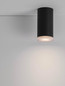 Preview: Nova Luce Deckenleuchte Mao GU4 IP44 Schwarz Aluminium Ø5,5cm 9011412