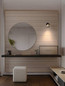 Preview: Nova Luce Wandleuchte Conico GU10 Gold Schwarz Aluminium Ø12cm 9011426