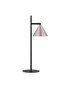 Preview: Nova Luce Tischleuchte Conico schwenkbar GU10 Kaffeebraun Schwarz Aluminium 42x19cm 9011435