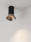 Preview: Nova Luce Deckenleuchte Luvia GU10 Bronze Schwarz Aluminium Ø10cm 9011439