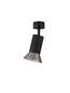 Preview: Nova Luce Deckenleuchte Luvia schwenkbar GU10 Bronze Schwarz Aluminium Ø9,5cm 9011441