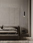 Preview: Nova Luce Pendelleuchte Luvia GU10 Gold Schwarz Aluminium Ø10cm 9011446