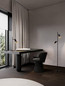 Preview: Nova Luce Tischleuchte Luvia schwenkbar GU10 Gold Schwarz Aluminium Ø10cm 9011448