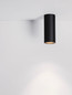 Preview: Nova Luce Deckenleuchte Mor GU4 Schwarz Aluminium Ø4cm 9011452