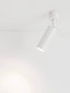 Preview: Nova Luce Deckenleuchte Mor schwenkbar GU10 Weiß Aluminium Ø4cm 9011457