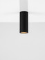Preview: Nova Luce Deckenleuchte Comet GU4 Schwarz Aluminium Ø4cm 9011464