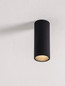 Preview: Nova Luce Deckenleuchte Comet GU4 Schwarz Aluminium Ø4cm 9011464