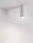 Preview: Nova Luce Deckenleuchte Comet GU4 Weiß Aluminium Ø4cm 9011465