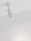 Preview: Nova Luce Deckenleuchte Comet schwenkbar GU10 Weiß Aluminium Ø4cm 9011467