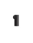 Preview: Nova Luce Wandleuchte Comet schwenkbar GU10 Schwarz Aluminium Ø4cm 9011470