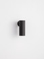 Preview: Nova Luce Wandleuchte Comet schwenkbar GU10 Schwarz Aluminium Ø4cm 9011470
