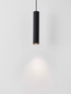 Preview: Nova Luce Pendelleuchte Comet GU10 Schwarz Aluminium Ø4cm 9011472