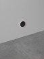 Preview: Nova Luce LED Wandeinbauleuchte Compo 1W warmweiss 3000K IP67 Schwarz Ø5cm 9019216