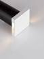 Preview: Nova Luce LED Wandeinbauleuchte Iko 1W 45lm warmweiss 3000K IP67 Weiß 9x5,5cm 9019221