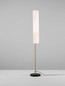 Preview: Nova Luce LED Stehleuchte Aider 23W warmweiss 3000K Messinggold Stahl Aluminium 160cm 9019747