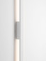 Preview: Nova Luce LED Außen-Wandleuchte Doul 20W warmweiss 3000K IP65 salzwasserfest Weiß Aluminium 120x6cm 9030104