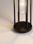 Preview: Nova Luce Wegeleuchte Elysium E27 IP65 salzwasserfest Schwarz Aluminium 35cm 9030152
