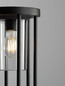 Preview: Nova Luce Wegeleuchte Elysium E27 IP65 salzwasserfest Schwarz Aluminium 50cm 9030153